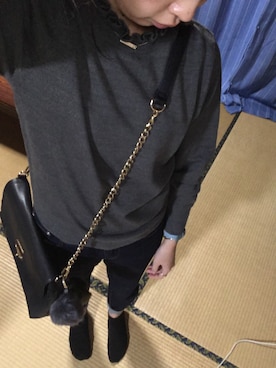 「ALBA（アルバ）のアイテム」を使った、ERIKAさん（レディース・160cm）の秋コーディネート