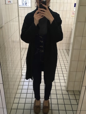 「GALSTAR（ギャルスター）のアイテム」を使った、ERIKAさん（レディース・160cm）の冬コーディネート