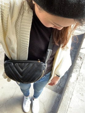 「ALBA（アルバ）のアイテム」を使った、ERIKAさん（レディース・160cm）の春コーディネート