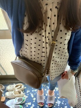 「ハイネックトップス」｜ERIKAさん（レディース・160cm）の夏コーディネート