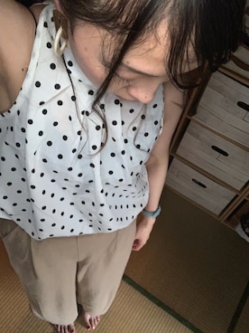 「ALBA（アルバ）のアイテム」を使った、ERIKAさん（レディース・160cm）の夏コーディネート