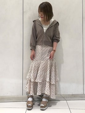 OLIVEdesOLIVEさん（レディース・152cm）の夏コーディネート