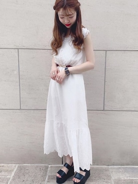 OLIVEdesOLIVEさん（レディース・165cm）の夏コーディネート