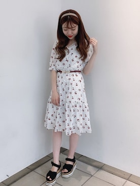 OLIVEdesOLIVEさん（レディース・165cm）の夏コーディネート