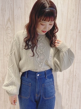 OLIVEdesOLIVEさん(レディース・158cm)の冬コーディネート