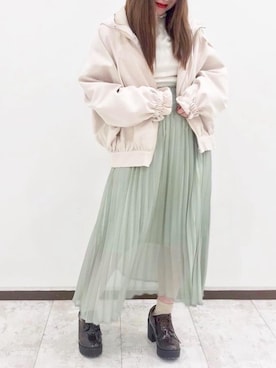 OLIVEdesOLIVEさん(レディース・158cm)の冬コーディネート