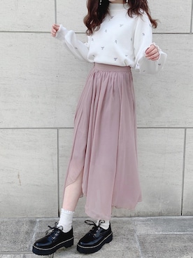 OLIVEdesOLIVEさん(レディース・158cm)の冬コーディネート