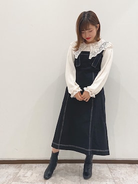 OLIVEdesOLIVEさん(レディース・158cm)の冬コーディネート