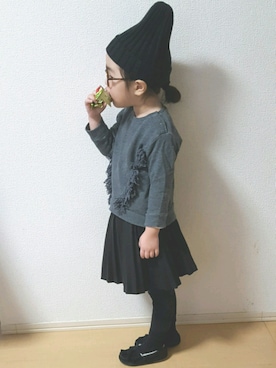 miiiiiri*さん（キッズ・100cm）の冬コーディネート