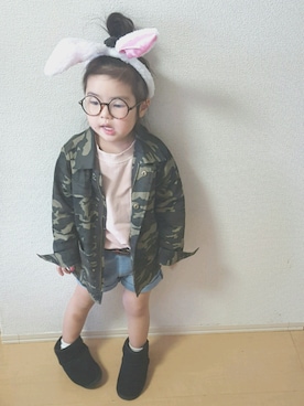 miiiiiri*さん（キッズ・100cm）の春コーディネート