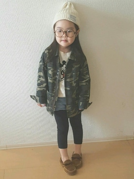 miiiiiri*さん（キッズ・100cm）の春コーディネート