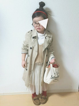 miiiiiri*さん（キッズ・100cm）の春コーディネート