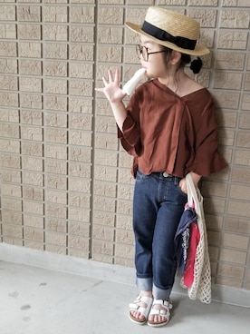 miiiiiri*さん（キッズ・110cm）の夏コーディネート