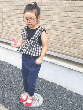 miiiiiri*さん（キッズ・110cm）の夏コーディネート