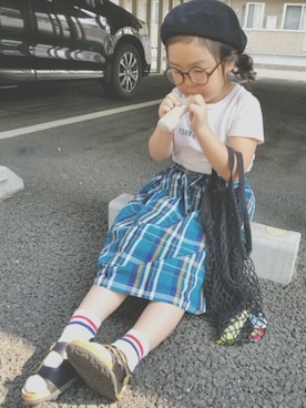 miiiiiri*さん（キッズ・110cm）の夏コーディネート