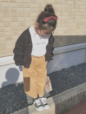 miiiiiri*さん（キッズ・110cm）の秋コーディネート