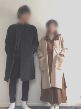 hanaiさん（レディース・152cm）の冬コーディネート