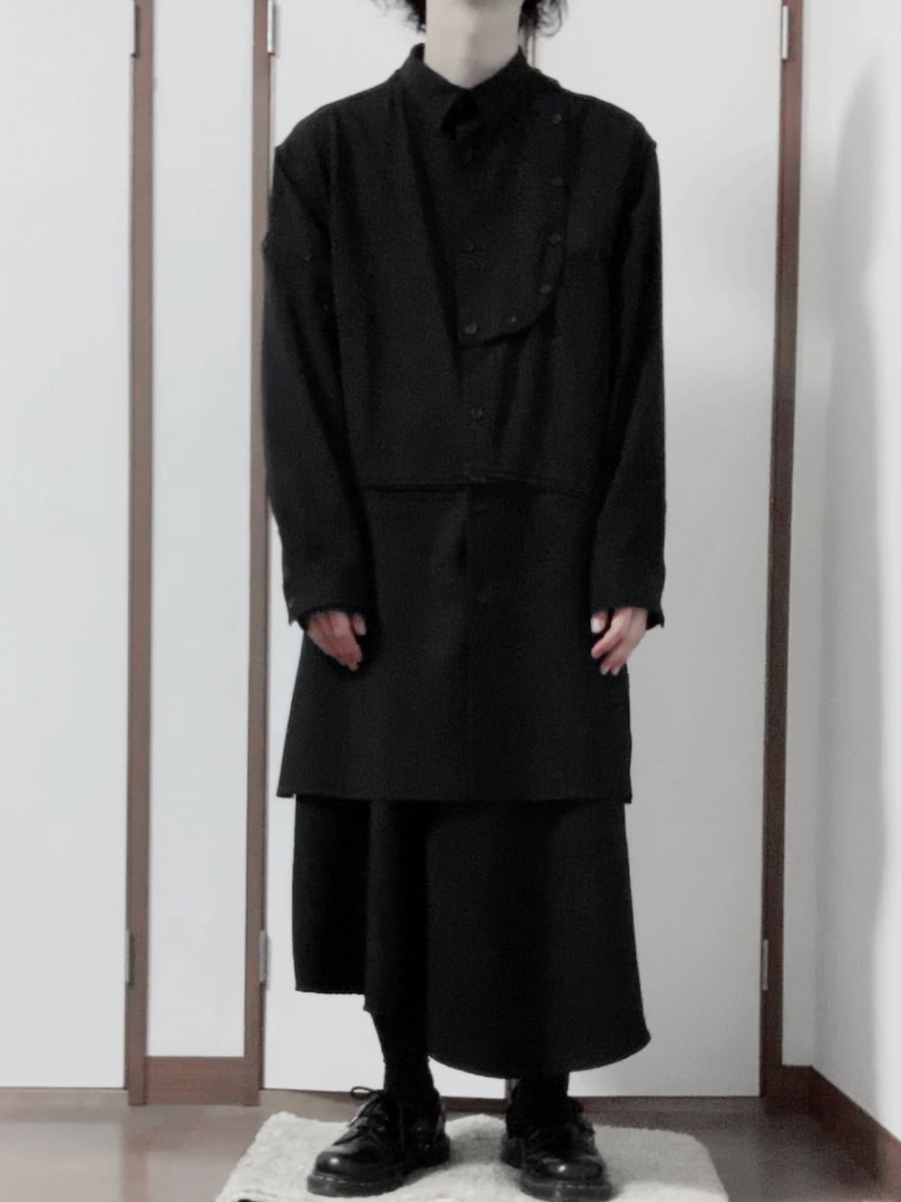 パンツ LAD MUSICIAN FRONT TUCK CROPPED DENIM 7 For All Mankind Alexa High Rise Trouser Leg Cropped