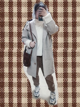 「FRYE（フライ）のアイテム」を使った、少年spencerさん（レディース・160cm）の秋コーディネート