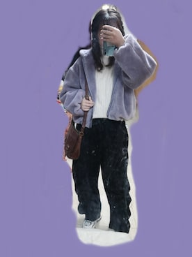 「Another Edition（アナザーエディション）のアイテム（その他アウター）」を使った、少年spencerさん（レディース・160cm）の冬コーディネート