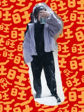 「Another Edition（アナザーエディション）のアイテム（その他アウター）」を使った、少年spencerさん（レディース・160cm）の冬コーディネート