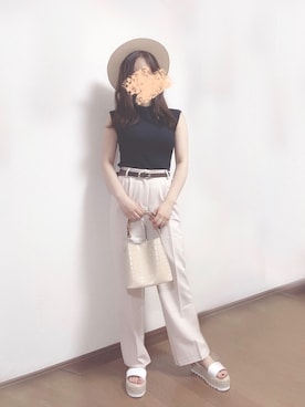 まろじさん（レディース・154cm）の夏コーディネート