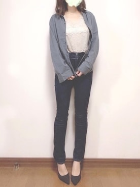 まろじさん（レディース・154cm）の秋コーディネート