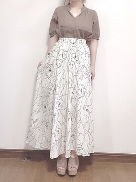 まろじさん（レディース・154cm）の秋コーディネート