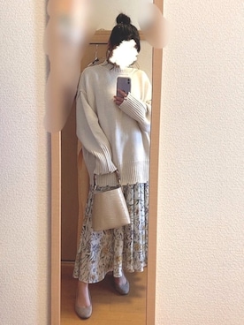 まろじさん（レディース・154cm）の春コーディネート