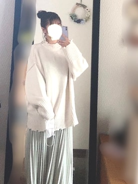 まろじさん（レディース・154cm）の春コーディネート