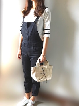 「sweet&sheep（スイート＆シープ）のアイテム」を使った、asaさん（レディース・166cm）の秋コーディネート