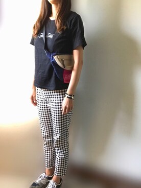 「Marc by Marc Jacobs（マークバイマークジェイコブス）のアイテム（ヘアゴム）」を使った、asaさん（レディース・166cm）の秋コーディネート