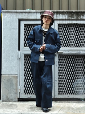 「SHINYAKOZUKA（シンヤコヅカ）のアイテム（ジャケット/アウター）」を使った、YOSHIMASAさん（メンズ・177cm）の春コーディネート