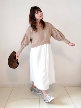 「ROYAL PARTY」｜パン粉さん（レディース・151cm）の春コーディネート