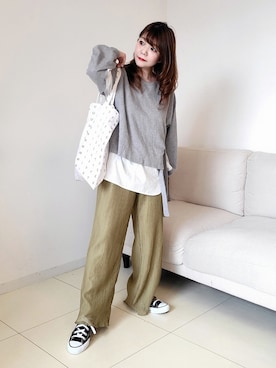 「sakishimatokyo」｜「アイテム（福袋/福箱）」を使った、パン粉さん（レディース・151cm）の春コーディネート