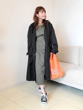 「エコバッグ」｜「アイテム（福袋/福箱）」を使った、パン粉さん（レディース・151cm）の春コーディネート