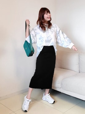 「AmbreNeige」｜「アイテム（福袋/福箱）」を使った、パン粉さん（レディース・151cm）の春コーディネート