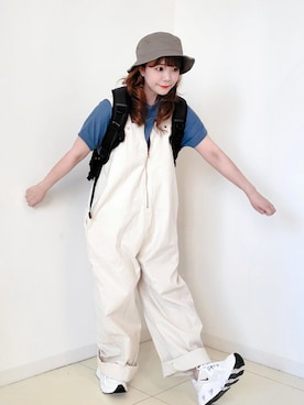 「Lee」｜「アイテム（福袋/福箱）」を使った、パン粉さん（レディース・151cm）の春コーディネート