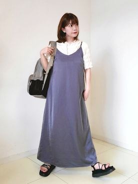 「AmbreNeige」｜「アイテム（福袋/福箱）」を使った、パン粉さん（レディース・151cm）の夏コーディネート