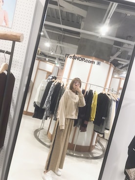 「b+ab（ビープラスエービー）のアイテム」を使った、Tachiさん（レディース・169cm）の秋コーディネート