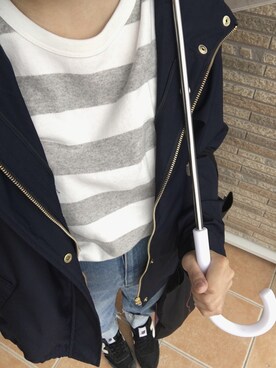 「Right-on（ライトオン）のアイテム（ブルゾン）」を使った、mauさん（レディース・149cm）の春コーディネート