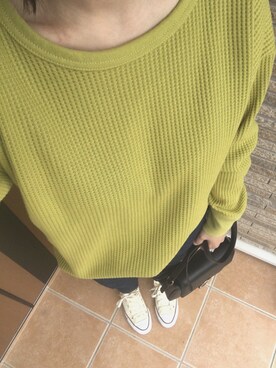 「folklore（フォルクローレ）のアイテム」を使った、mauさん（レディース・149cm）の春コーディネート