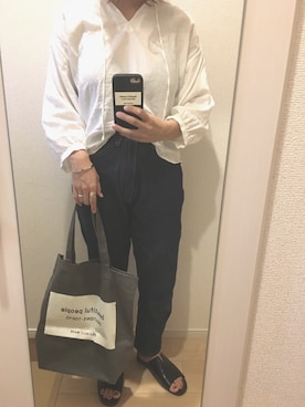 「folklore（フォルクローレ）のアイテム」を使った、mauさん（レディース・149cm）の夏コーディネート