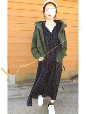「リーボックラブ」｜あんさん（レディース・160cm）の春コーディネート