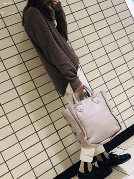 「atneK（アトネック）のアイテム」を使った、chiiiさん（レディース・162cm）の春コーディネート