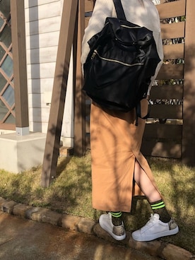 「Scrap Book（スクラップブック）のアイテム」を使った、chiiiさん（レディース・162cm）の春コーディネート