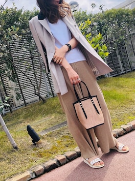 chiiiさん（レディース・162cm）の春コーディネート