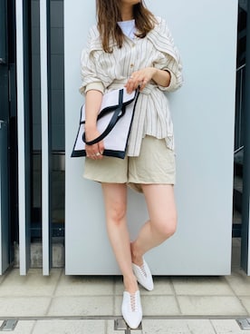「arron（アローン）のアイテム」を使った、chiiiさん（レディース・163cm）の夏コーディネート