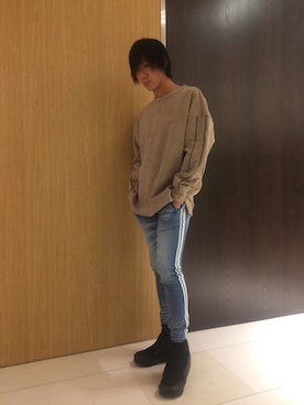 HIDAKAさん（メンズ・170cm）の冬コーディネート