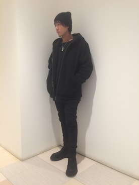 HIDAKAさん（メンズ・170cm）の冬コーディネート